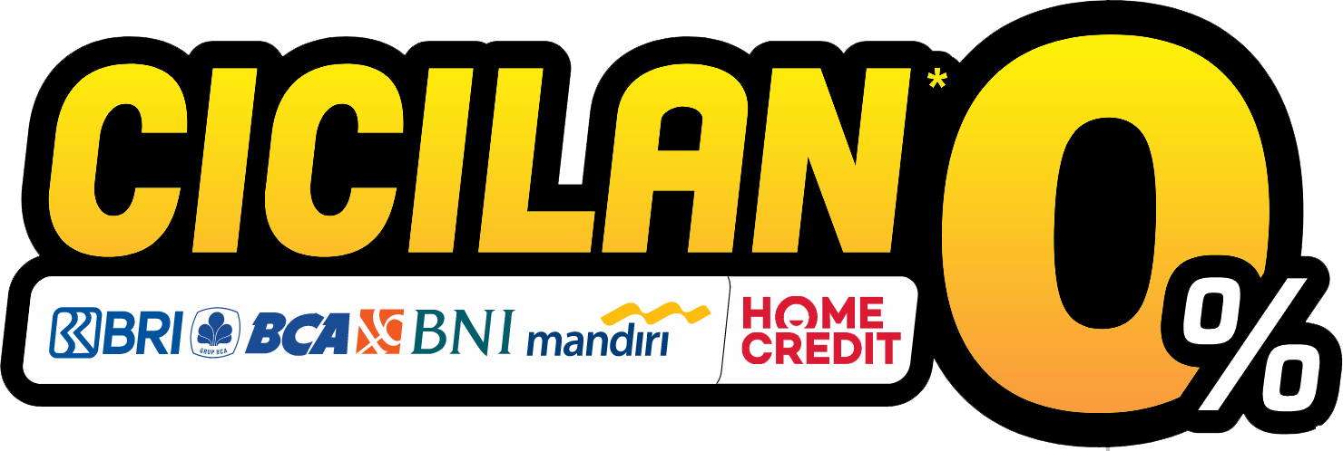 Pembayaran dengan cicilan s.d. 12 bulan bunga 0%