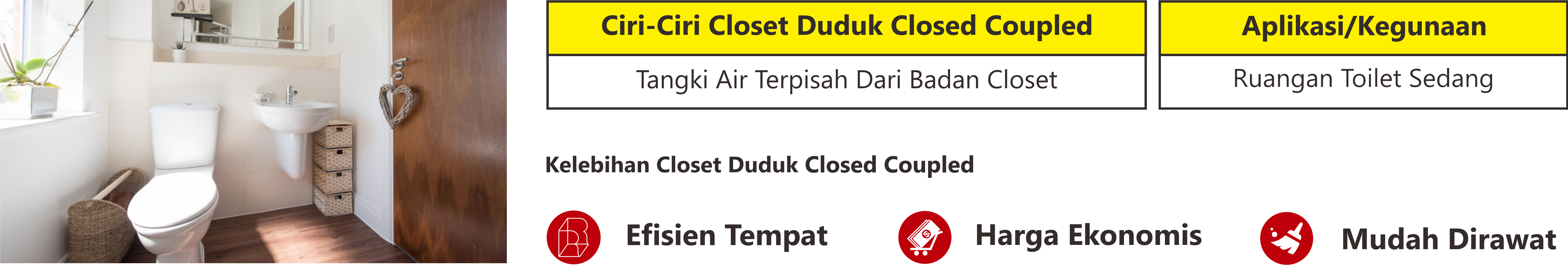 closet duduk closed coupled
