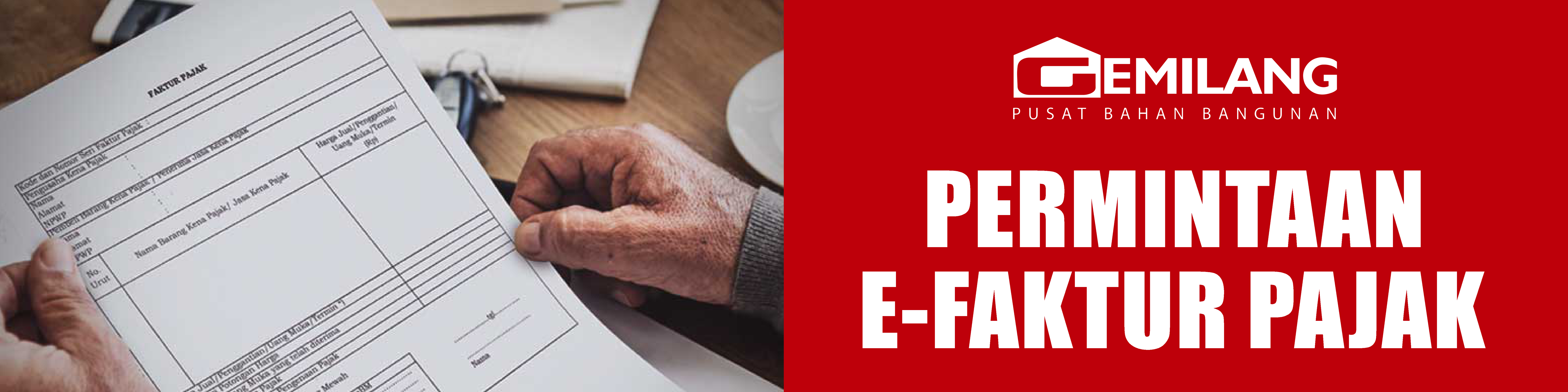Banner E-Faktur