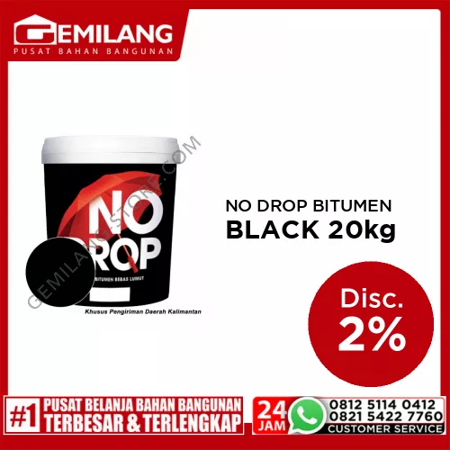 NO DROP BITUMEN BLACK 20kg