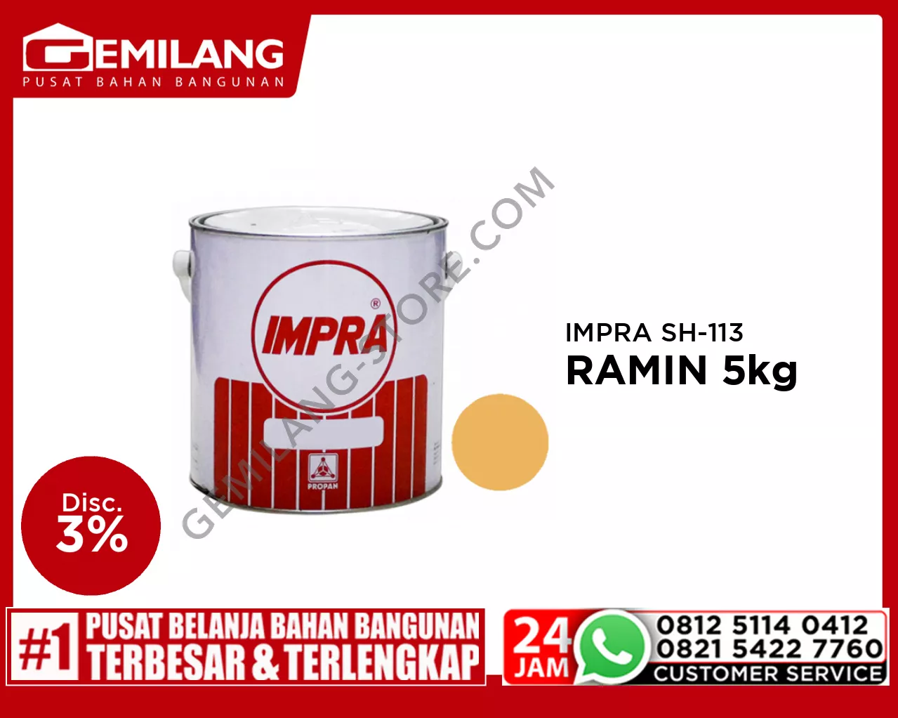 IMPRA SH-113 RAMIN 5kg