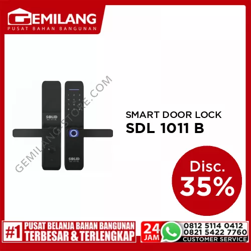 SOLID SMART DOOR LOCK SDL 1011 BL