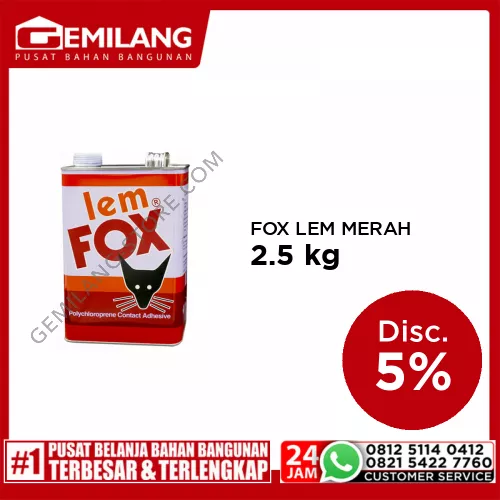 FOX LEM MERAH 2.5kg