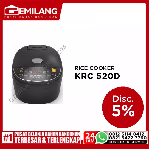 KIRIN RICE COOKER 2ltr KRC 520D