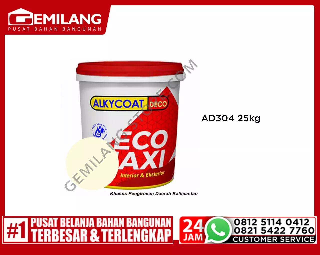 NEO ALKYCOAT DECO AD304 WHITE FEVER 25kg
