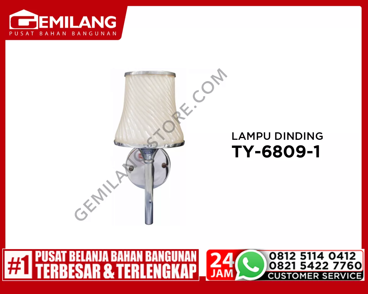 LAMPU DINDING TY-6809-1
