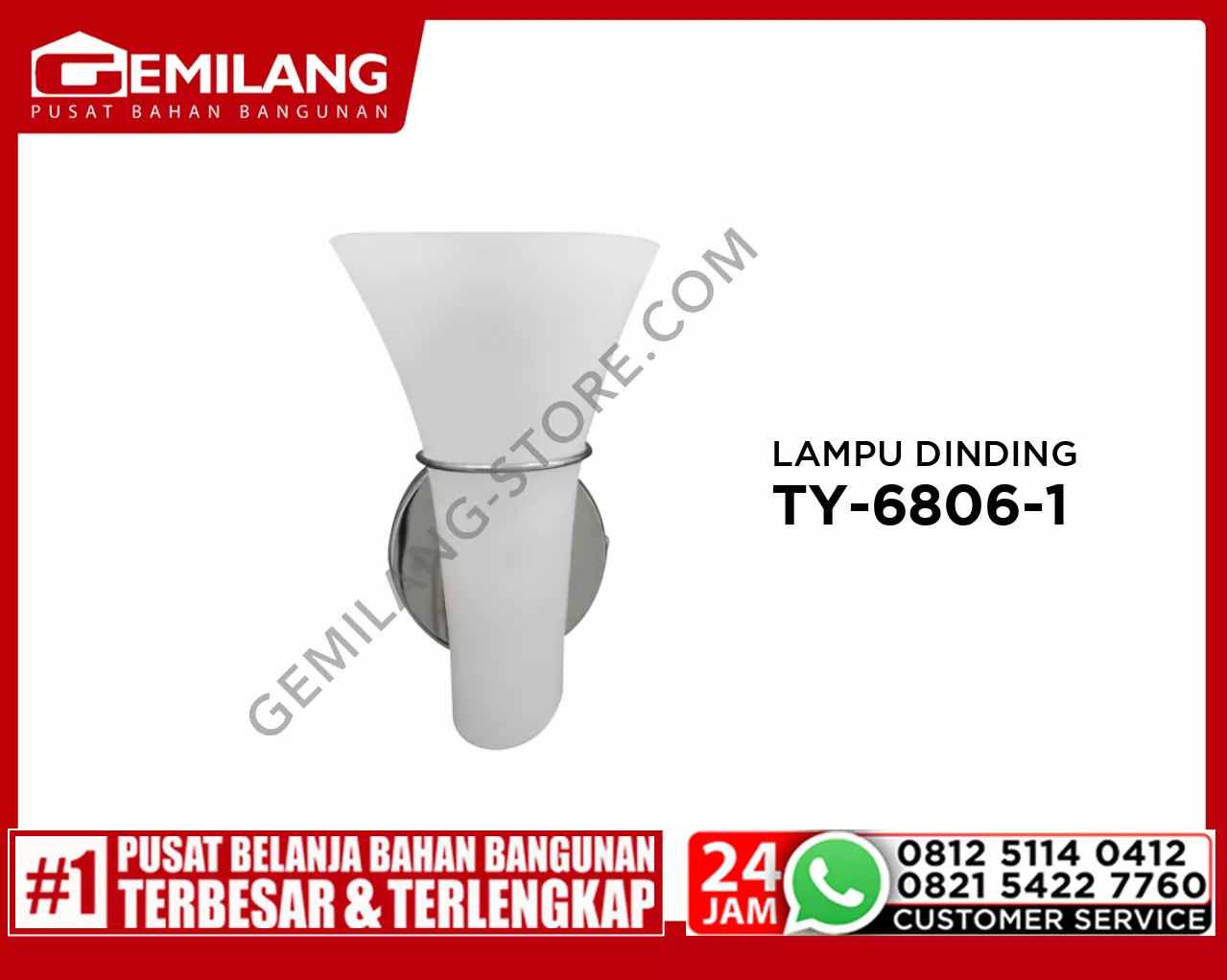LAMPU DINDING TY-6806-1