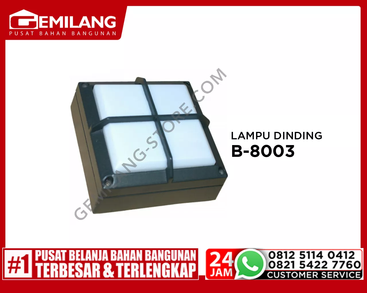 LAMPU DINDING B-8003