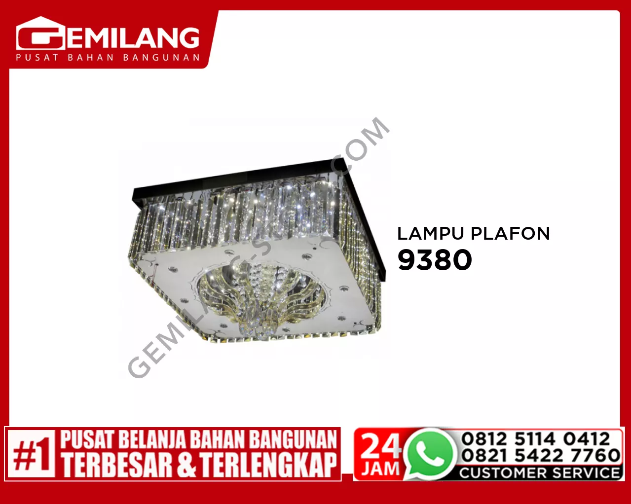 LAMPU PLAFON 9380/550 x 550