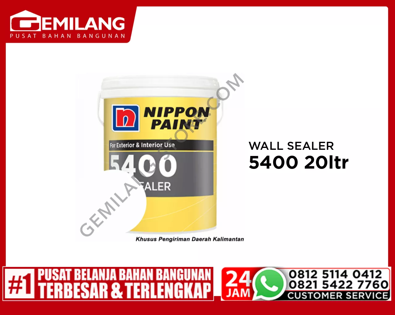 NIPPON WALL SEALER 5400 20ltr