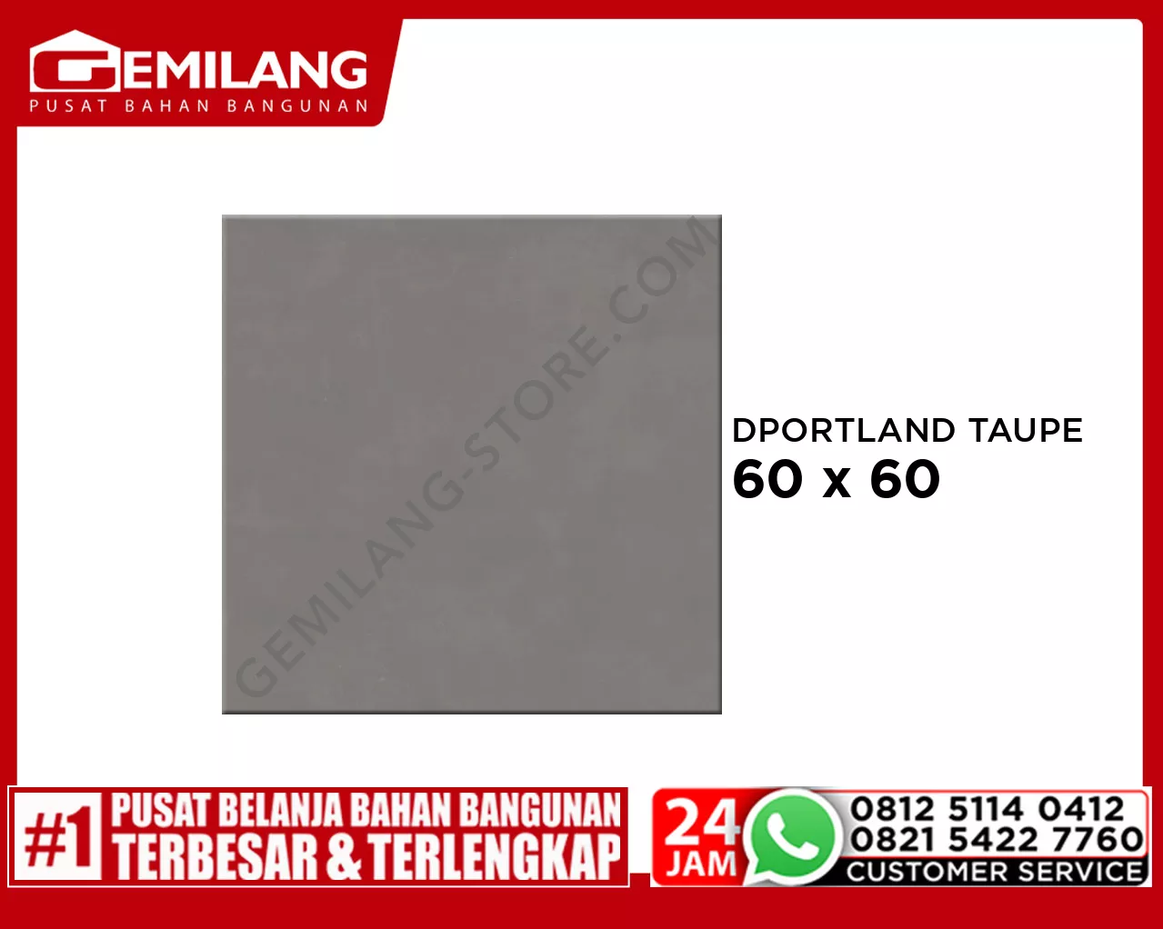 ROMAN GRANIT DPORTLAND TAUPE KW B (GT602036R) 60 x 60