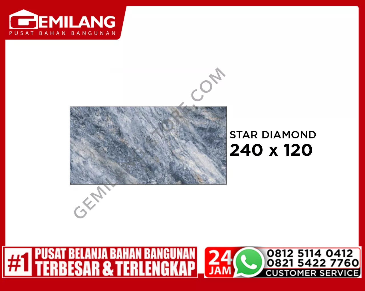 MARCO GRANIT STAR DIAMOND 24946-B 240 x 120