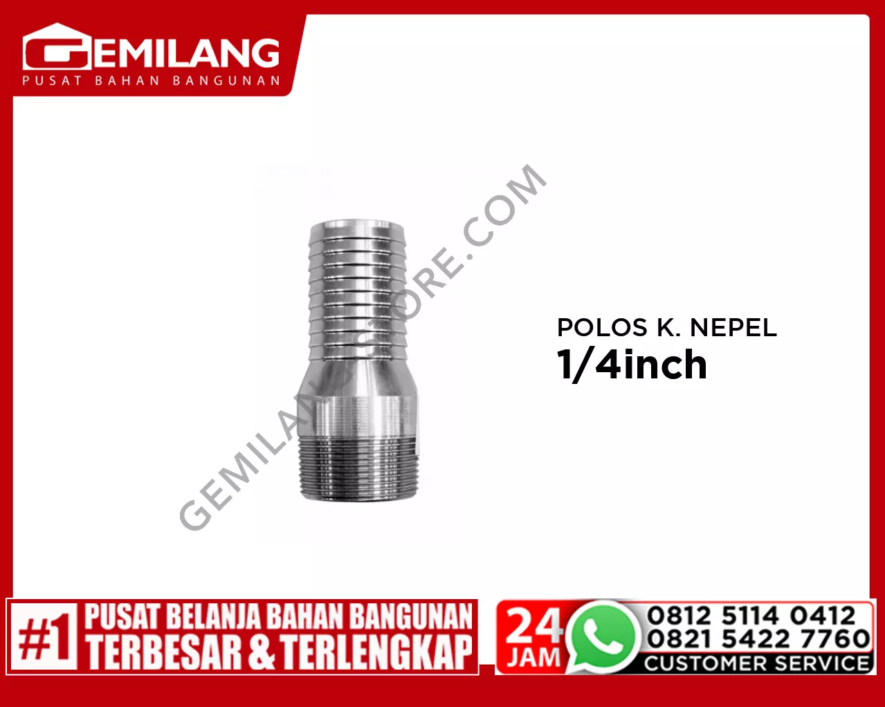 POLOS KING NEPEL 1 1 1/4inch (2154-013)