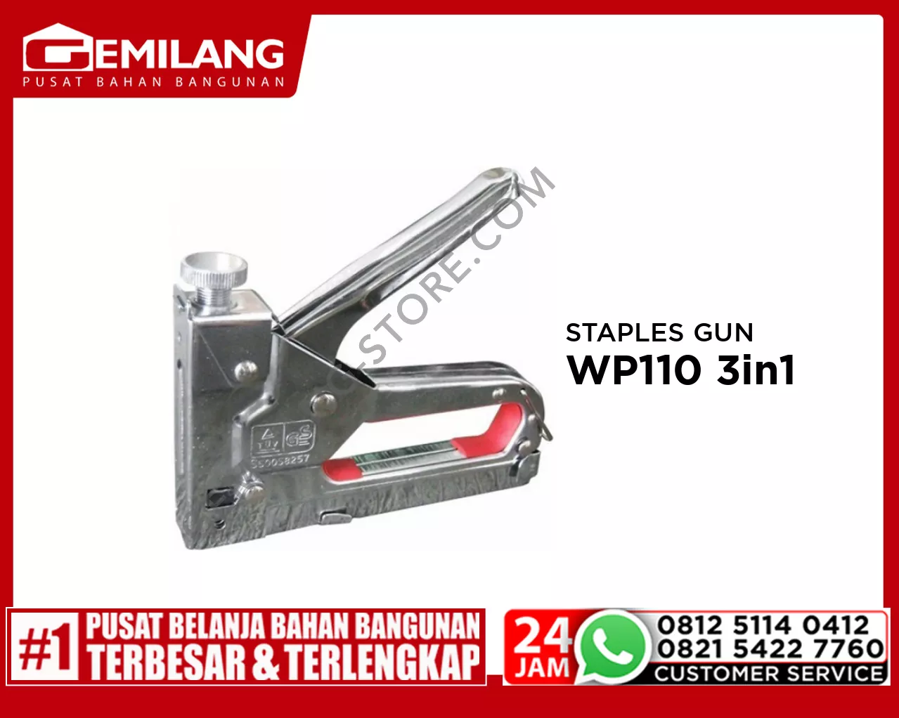 WIPRO STAPLES GUN WP110 (3in1)