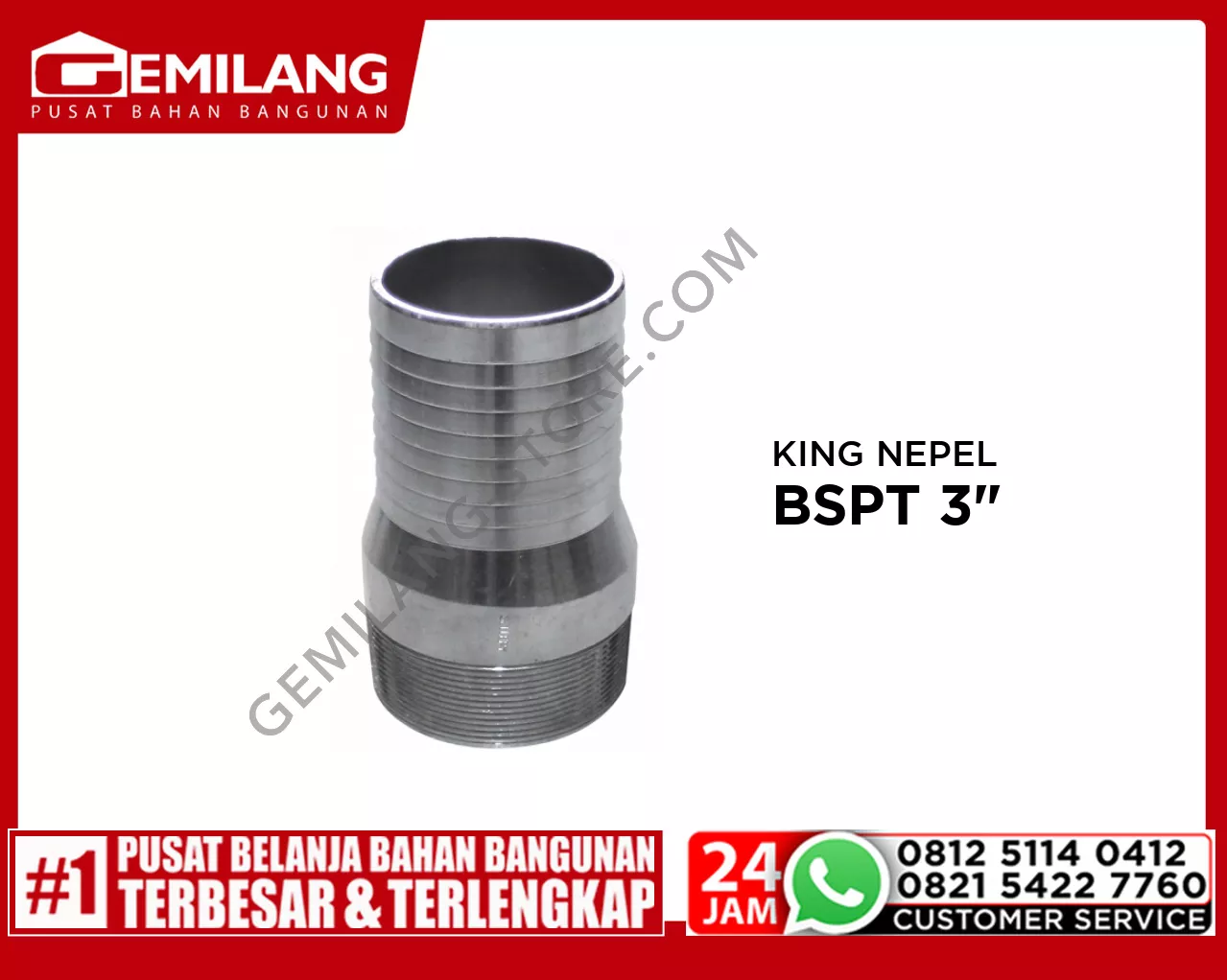 SELLERY KING NEPEL BSPT 3inch
