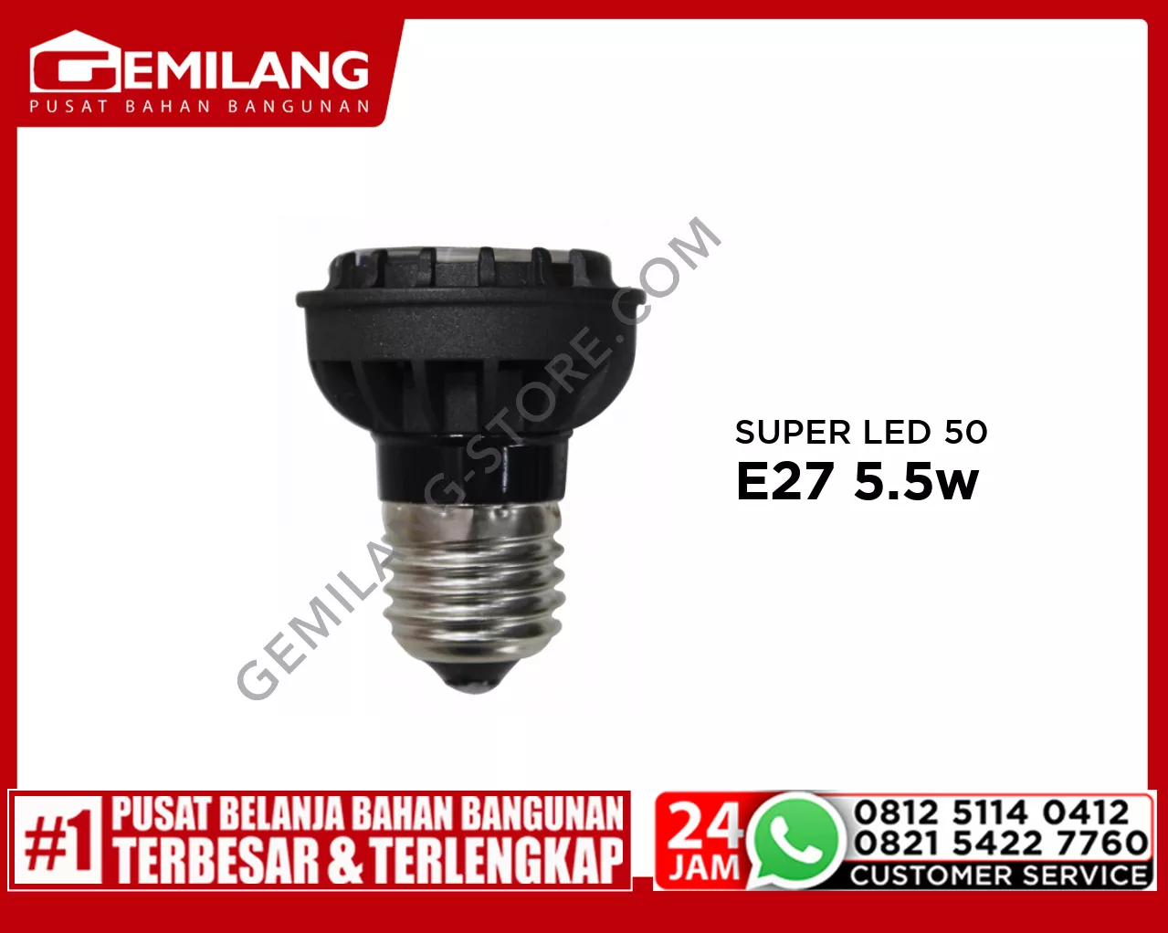 FATRO SUPER LED 50 E27 220v W.WH 5.5w