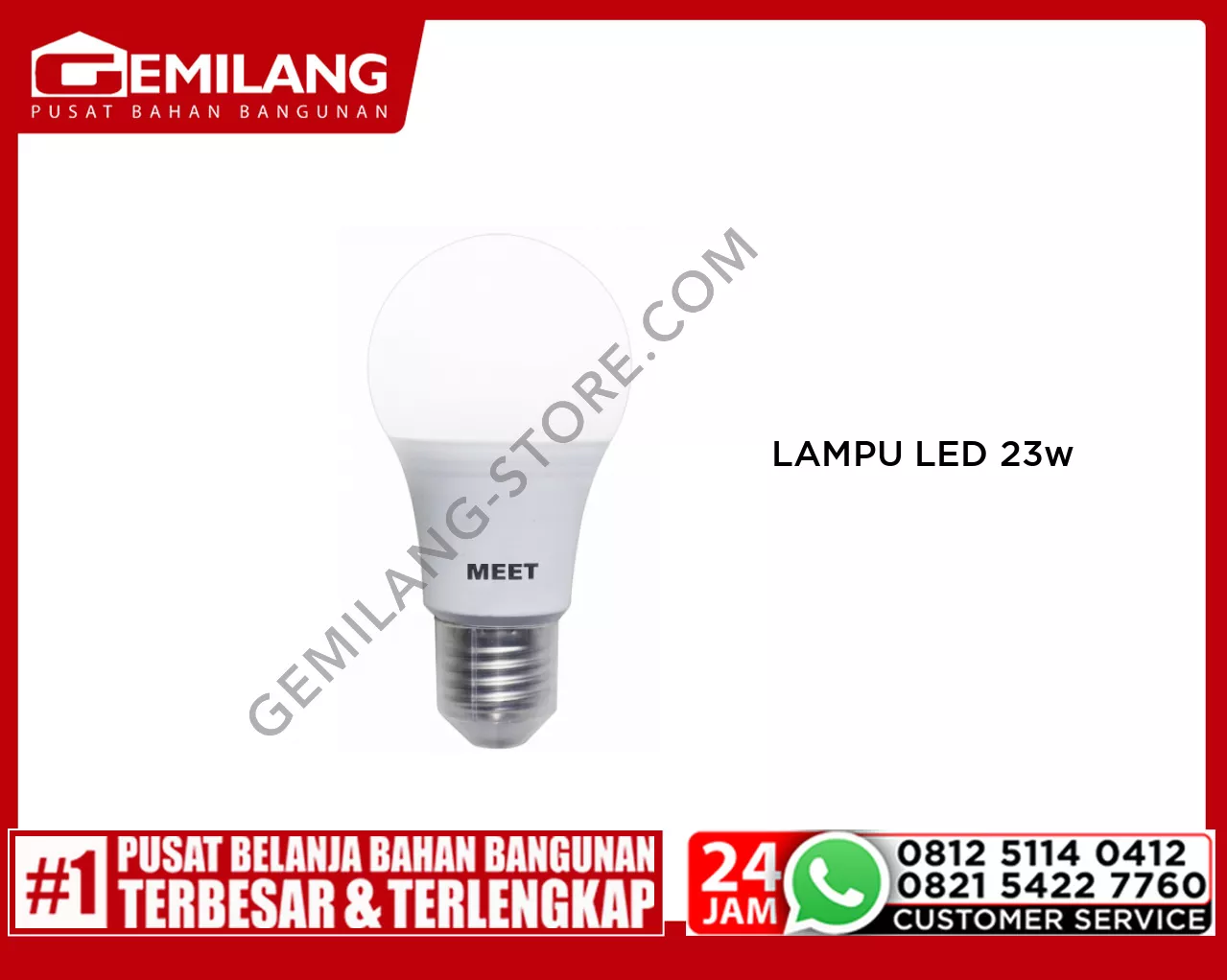 MEET LAMPU LED CLASSIC 23w