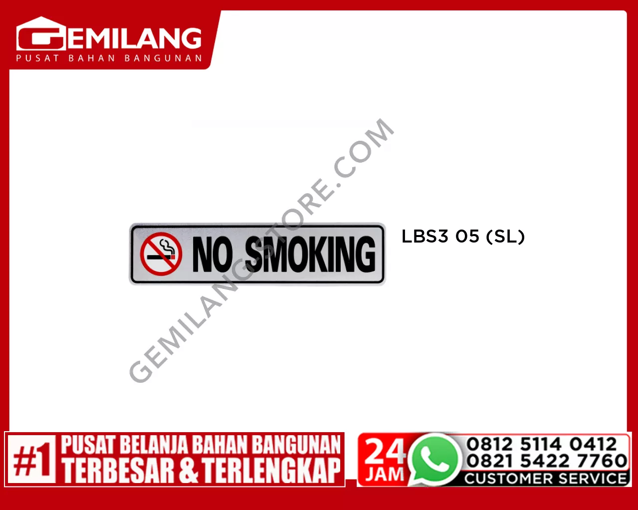 LBS3 05 NO SMOKING (SL)