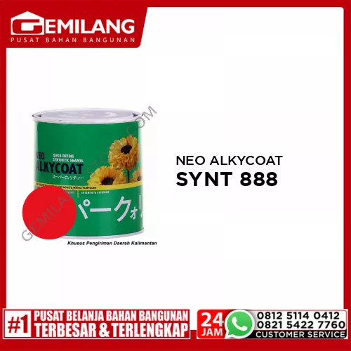 NEO ALKYCOAT SYNT 888 FLAME ORANGE 0.9kg