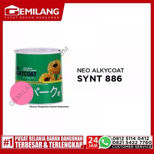 NEO ALKYCOAT SYNT 886 LIGHT PINK 0.9kg