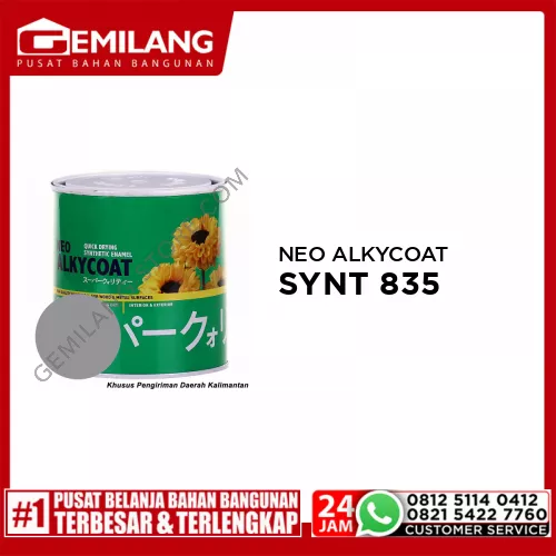 NEO ALKYCOAT SYNT 835 NATURAL GREY 0.9kg