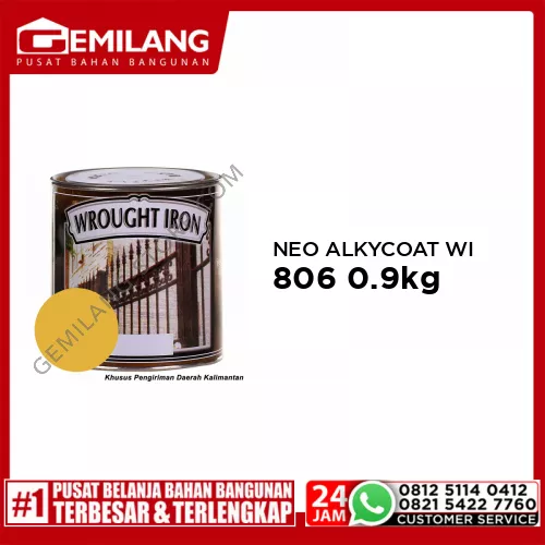 NEO ALKYCOAT WI 806 RICH GOLD 0.9kg
