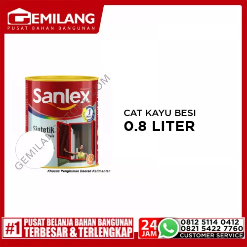 SANLEX PRODIGIO CAT K.BESI 6111 WHITE 0.8ltr
