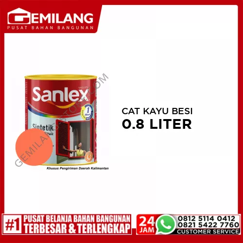 SANLEX PRODIGIO CAT K.BESI 6203 TANGERINE 0.8ltr