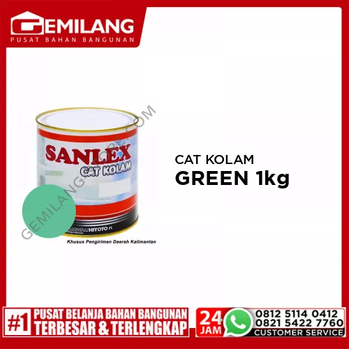 SANLEX PRODIGIO CAT KOLAM GREEN 1kg