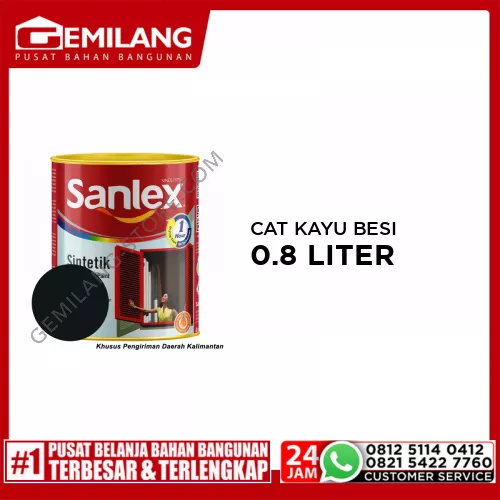 SANLEX PRODIGIO CAT K.BESI 6101 BLACK MATT 0.8ltr
