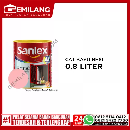 SANLEX PRODIGIO CAT K.BESI 6204 PINK 0.8ltr