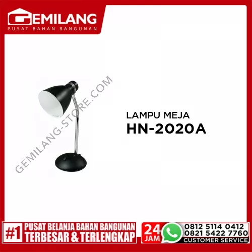 LAMPU MEJA HN-2020A BLACK