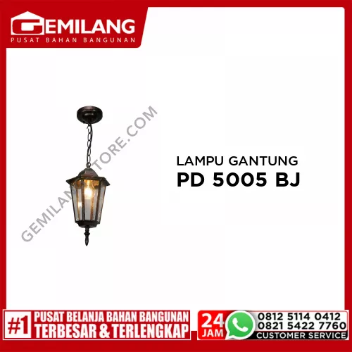 LAMPU GANTUNG PD 5005 BJ