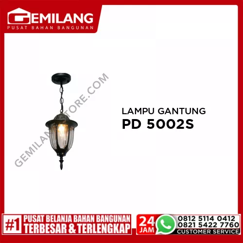 LAMPU GANTUNG PD 5002S BH