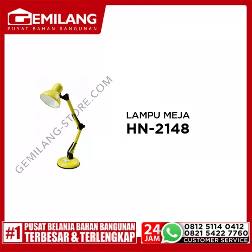 LAMPU MEJA HN-2148 MATT YELLOW