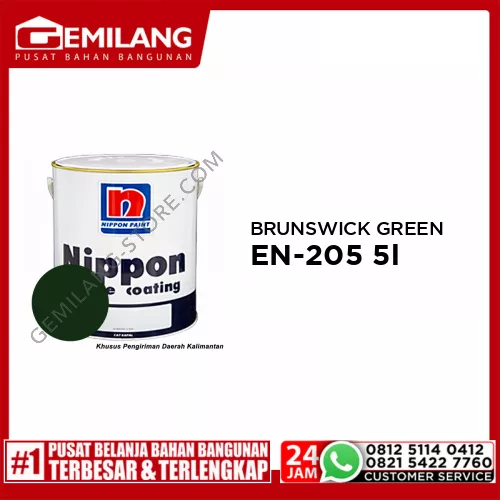 NIPPON NIPPELUX BRUNSWICK GREEN EN-205 5ltr