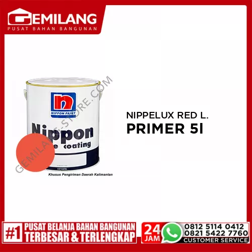 NIPPON NIPPELUX RED LEAD PRIMER 5ltr