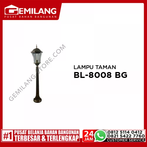 LAMPU TAMAN BL-8008 BG