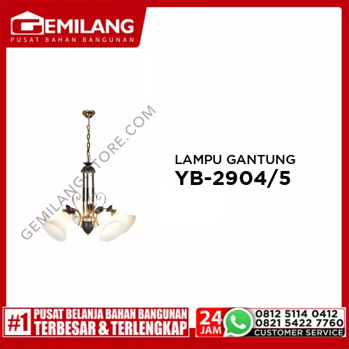 LAMPU GANTUNG YB-2904/5 FGD