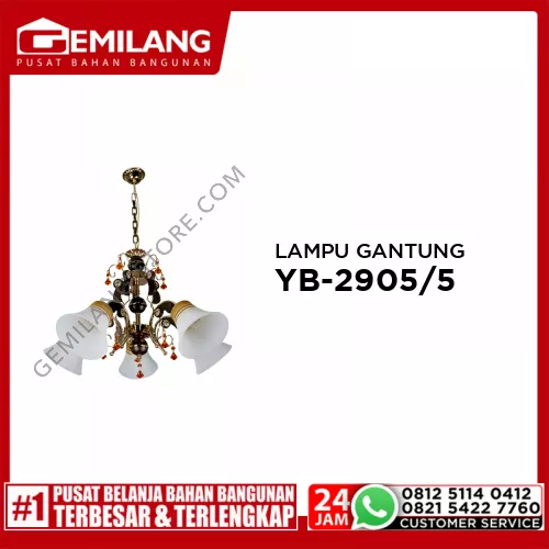 LAMPU GANTUNG YB-2905/5 FGD
