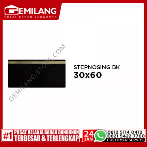 GML STEPNOSING BLACK GOLD 30 x 60