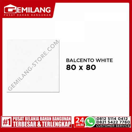 INFINITY GRANIT BALCENTO WHITE 80 x 80