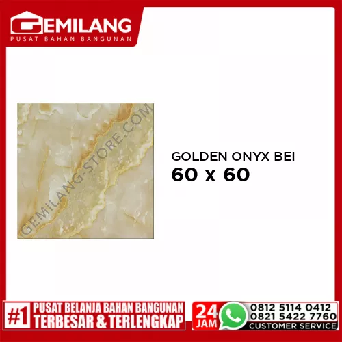 QNQ GRANIT GOLDEN ONYX BEIGIE 60 x 60