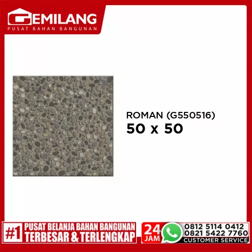 ROMAN DPEBBLE MISTO (G550516) 50 x 50