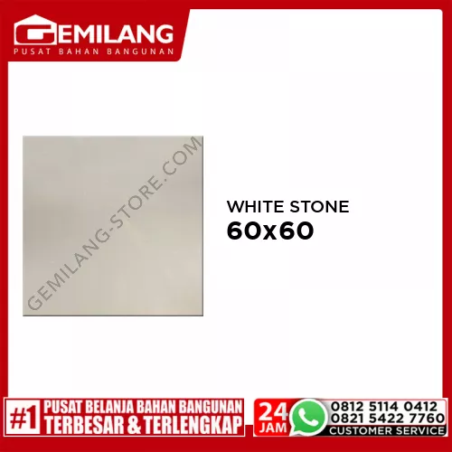 INDOGRESS GRANIT WHITE STONE 60 x 60