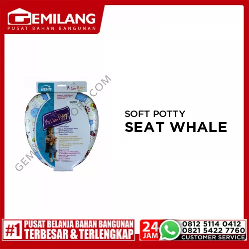 FLUID MASTER SOFT POTTY SEAT WHALE