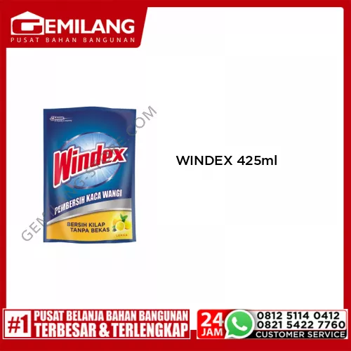 WINDEX LEMON POUCH 425ml