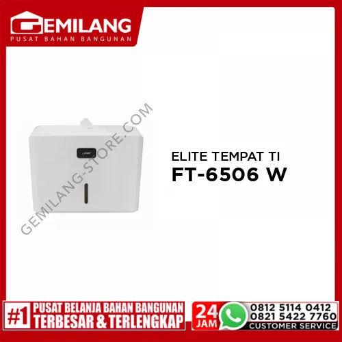 ELITE TEMPAT TISSUE (PLASTIK) FIDELIST FT - 6506 W