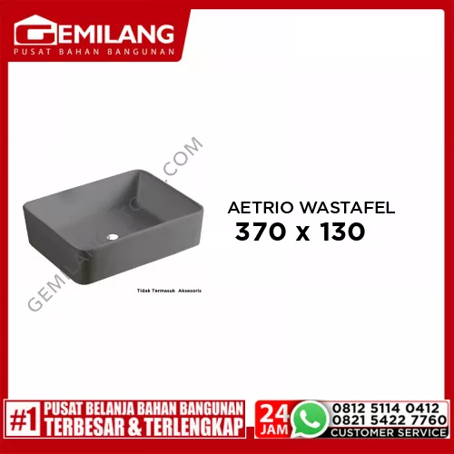 AETRIO WASTAFEL MATT GREY WB4802M 480 x 370 x 130