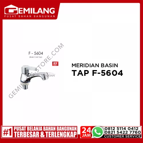 MERIDIAN BASIN COLD TAP F-5604
